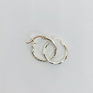 Sterling Silver 925 Small Hoop Earrings